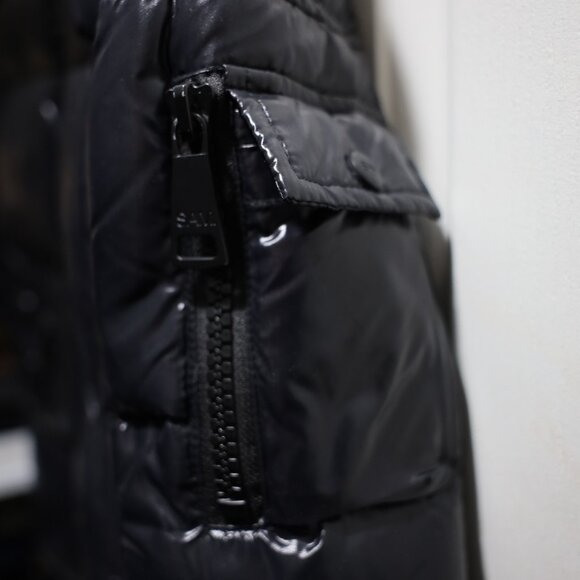 Women's SAM. Coat: Blake Fur-Trim Puffer Down Jacket - Picture 3 of 16